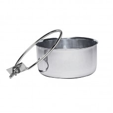 23491 - CANECA INOX P/PASSAROS C/BORBOLETA 300ML