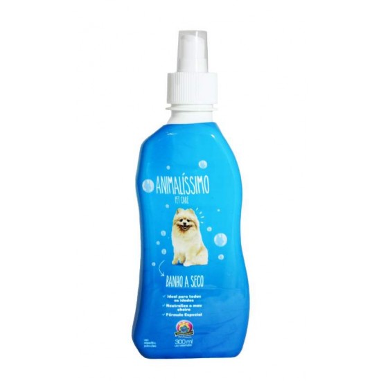 Banho a Seco Animalissimo para Cães Spray 300ml