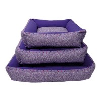 31567 - Cama para Cachorro Super Confortável Quadrada c/ Ziper 58x58cm - G