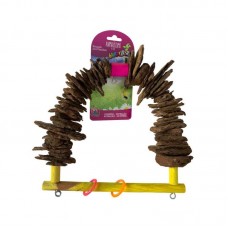 32832 - Brinquedo para Pássaros Balanço Casca Pinus - Tam M