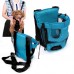 Bolsa Canguru Mochila Transporte Pet Cães e Gatos Tam P - Azul