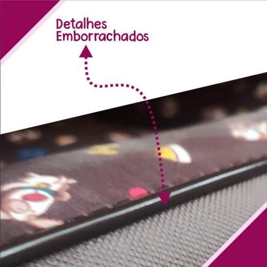 Cama para Cachorro Super Confortável Quadrada Nylon c/ Ziper 58x58cm - G