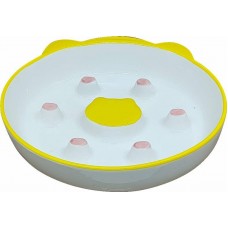 35042 - COMEDOURO LENTO CERAMICA URSINHO 13X12CM