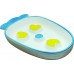 COMEDOURO LENTO CERAMICA CENOURA 18X11CM