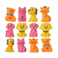 35059 - KIT BRINQUEDO VINIL ANIMAIS C/12UN
