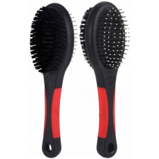 34910 - ESCOVA DUPLA CABO PLAST CERDAS/PINOS M