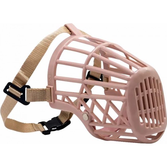 Kit Focinheira Plástica Ajustável P/ Cães Banho e Tosa - Nº 01 ao Nº 07