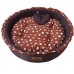 Cama para Cachorro Super Confortável Redonda c/ Babado 50cm - M