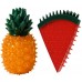 BRINQUEDO VINIL MIX FRUTAS ANIMALISSIMO
