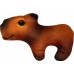 BRINQ PELUCIA CAPIVARA BABY ANIMALISSIMO