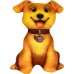 BRINQ PELUCIA MASCOTE TOFFE ANIMALISSIMO