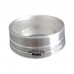 Comedouro/ Bebedouro para Cães Aluminio Pesado Polido Animalissimo - Tam P