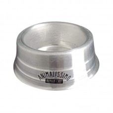 34627 - Comedouro/ Bebedouro para Cães Aluminio Pesado Polido Animalissimo - Tam Mini