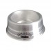 Comedouro/ Bebedouro para Cães Aluminio Pesado Polido Animalissimo - Tam Mini
