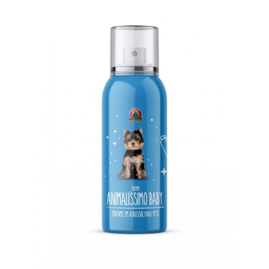 Perfume Profissional Premium P/ Cães Aerossol Baby Animalissimo - 150ml
