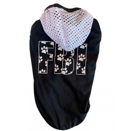 Roupa com Capuz FBI Premium para Cães Animalissimo - Nº 06