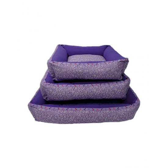 Cama para Cachorro Super Confortável Quadrada c/ Ziper 42x42cm - P