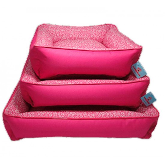 Cama para Cachorro Super Confortável Quadrada Nylon c/ Ziper 50x50cm - M