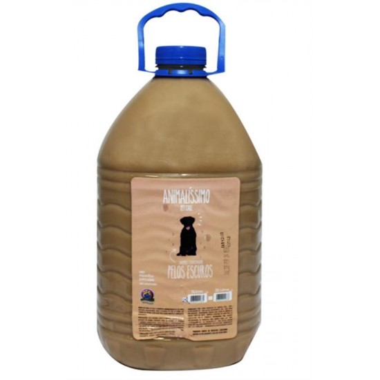 Shampoo e Condicionador Animalissimo Pet Care Pelos Escuros - 5L