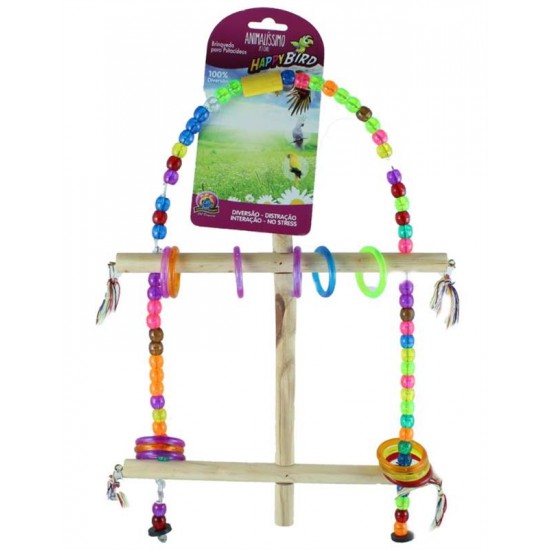 Brinquedo para Pássaros Portal Modelo 02 Animalissimo