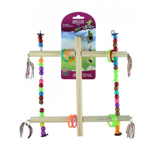 Brinquedo para Pássaros Portal Modelo 01 Animalissimo