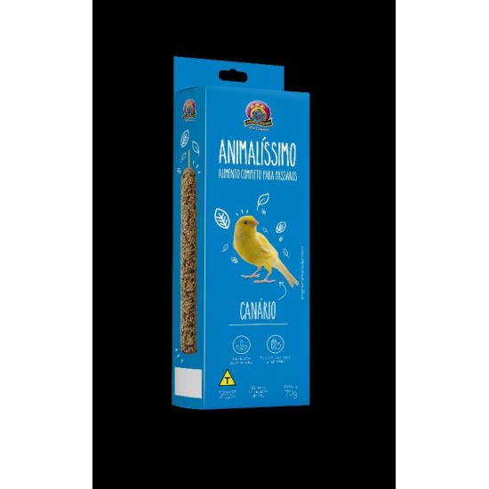 Bastão para Canários Animalissimo 70g - 02 uni