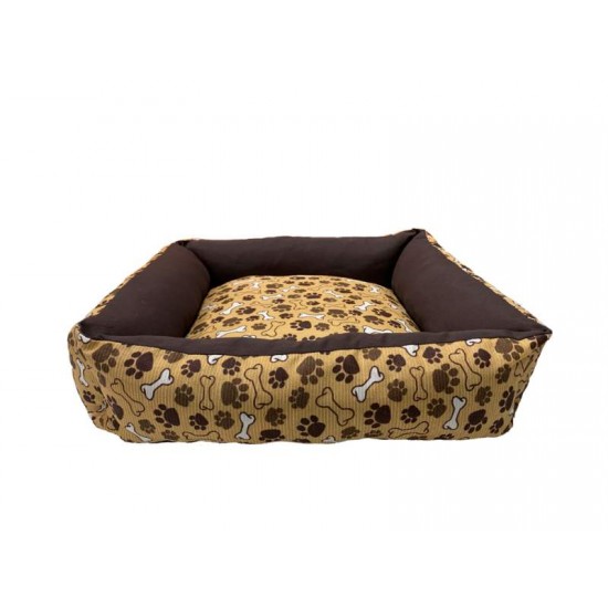 Cama para Cachorro Super Confortável Quadrada Gorgotex c/ Ziper 40x40cm - P