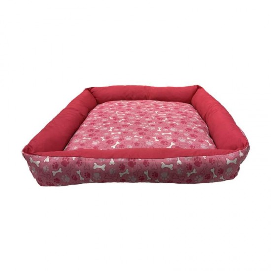 Cama para Cachorro Super Confortável Quadrada Gorgotex c/ Ziper 60x60cm - G