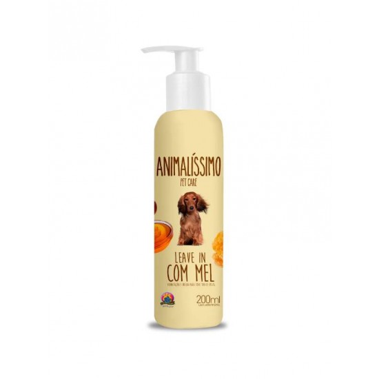 Leave In Com Mel Desembaraçador Animalissimo - 200ml