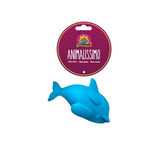 Brinquedo para Cães Golfinho Vinil Animalissimo