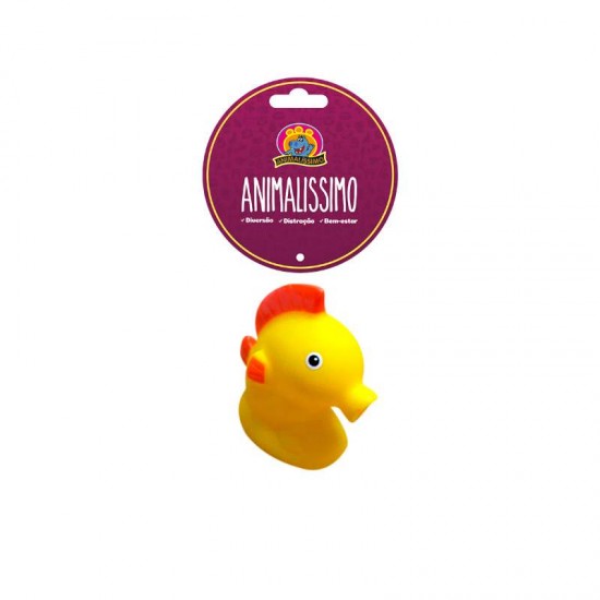 Brinquedo para Cães Cavalo Marinho Vinil Animalissimo
