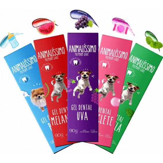 Gel Dental Creme Higienizador P/ Cães Baby Animalissimo - 90g