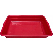 34165 - Bandeja Sanitária Higiênica para Gatos Essential Vermelho Animalissimo