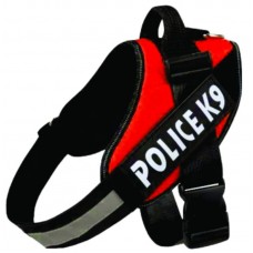 34261 - PEITORAL POLICE K9 TAM P AZUL 32X15CM