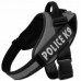 PEITORAL POLICE K9 TAM P PRETO 32X15CM