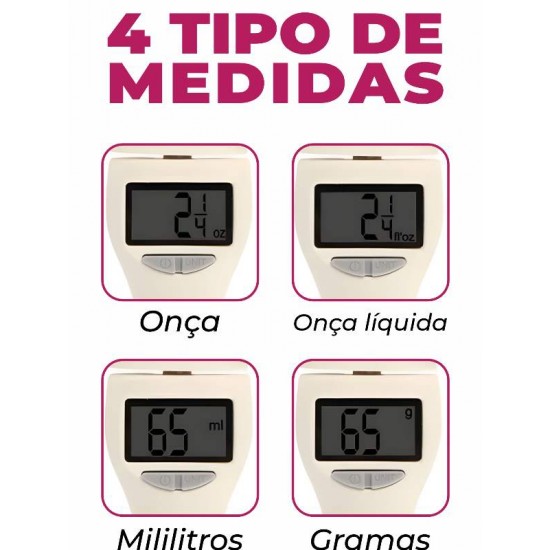 COLHER MEDIDORA C/BALANCA