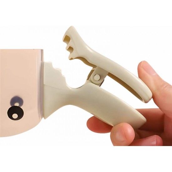 PRENDEDOR E COLHER PATINHO P/RACAO 