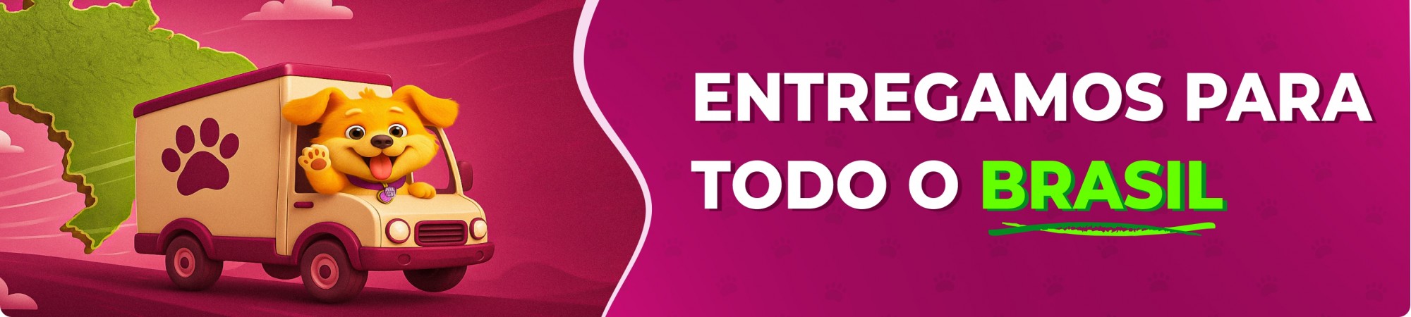 Entrega p/ todo o Brasil